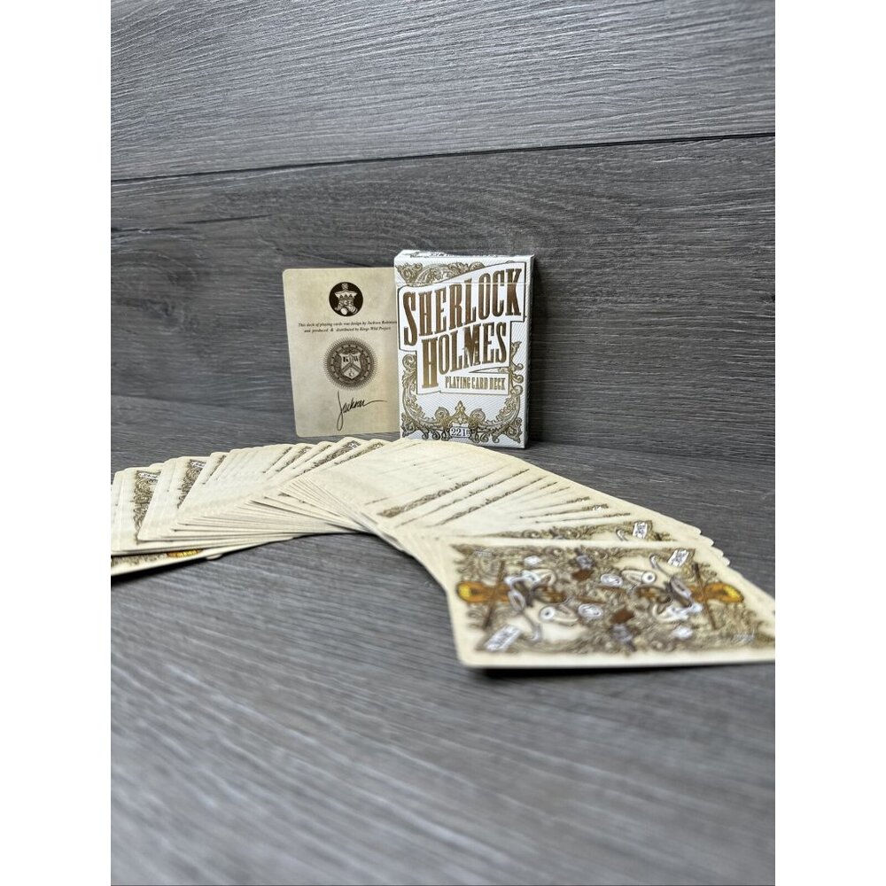 Kings Wild Sherlock Holmes Limited Edition Baker Street Deck New Sealed Rare